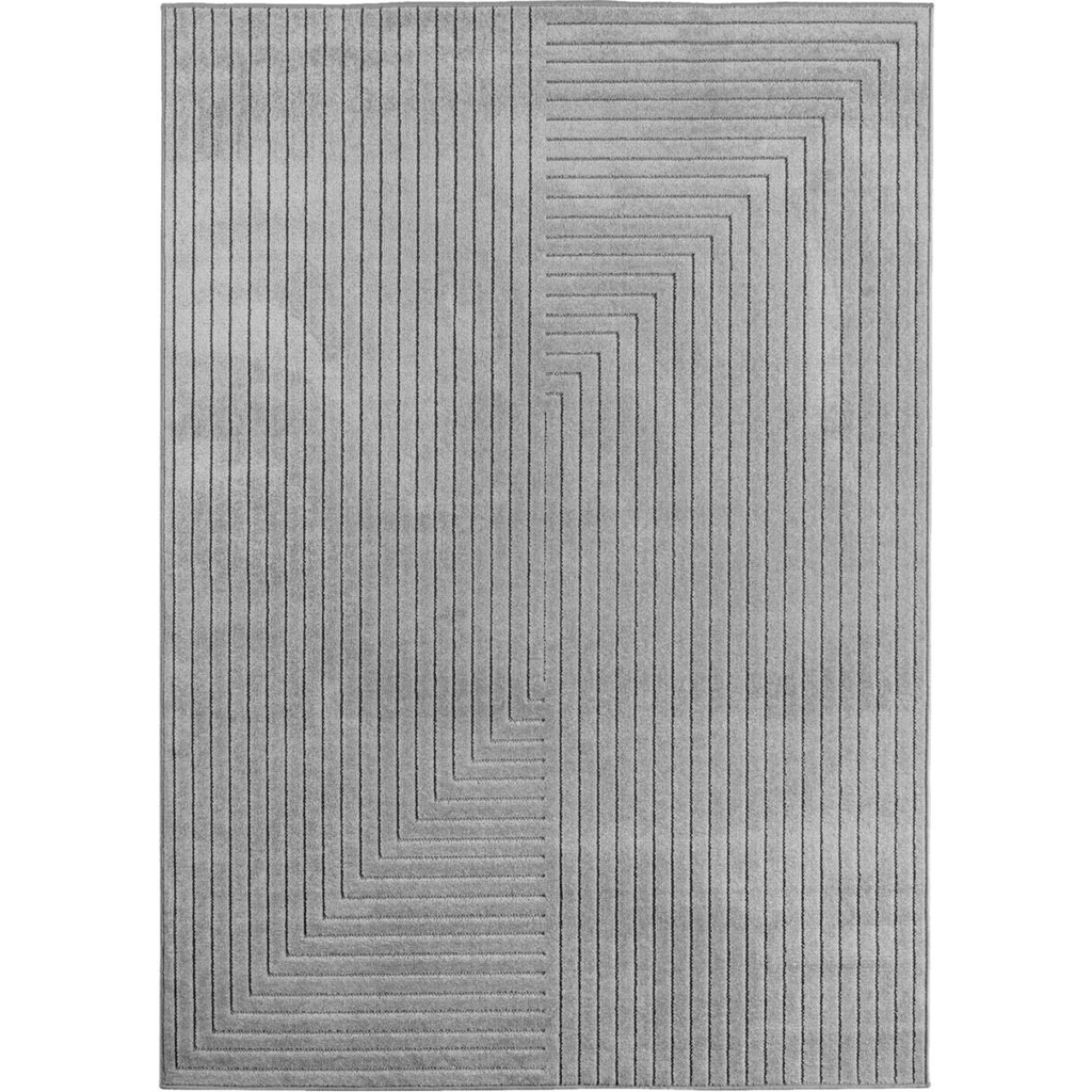 Ayyildiz In-/Outdoor-Teppich NOVA silber B/L: ca. 80x150 cm