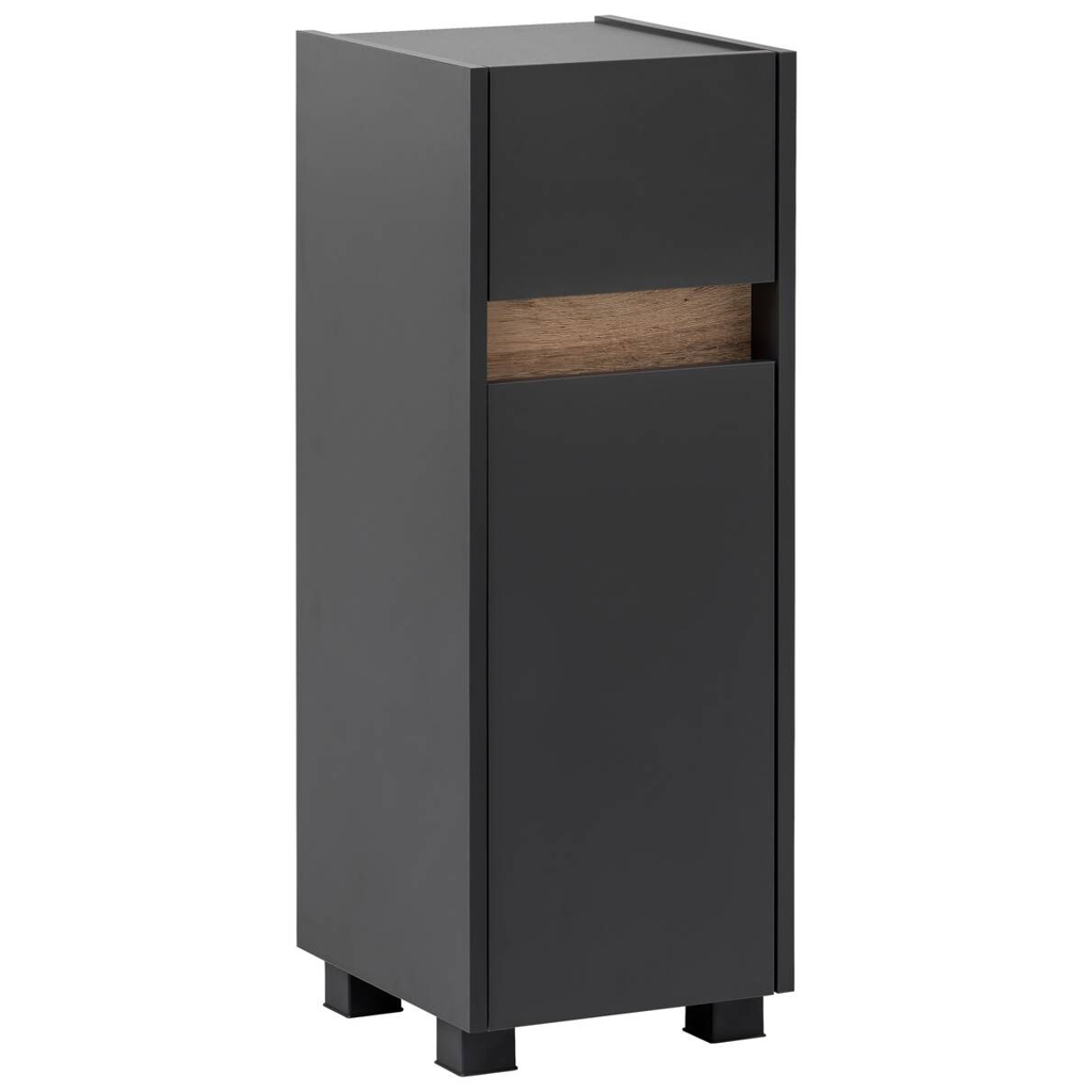 Midischrank Cosmo anthrazit B/H/T: ca. 30,2x84,8x33 cm