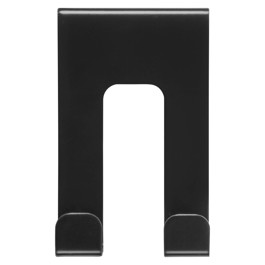 Türgarderobe Hook 2 anthrazit pulverbeschichtet Metall B/H/T: ca. 5,01x8x4,2 cm