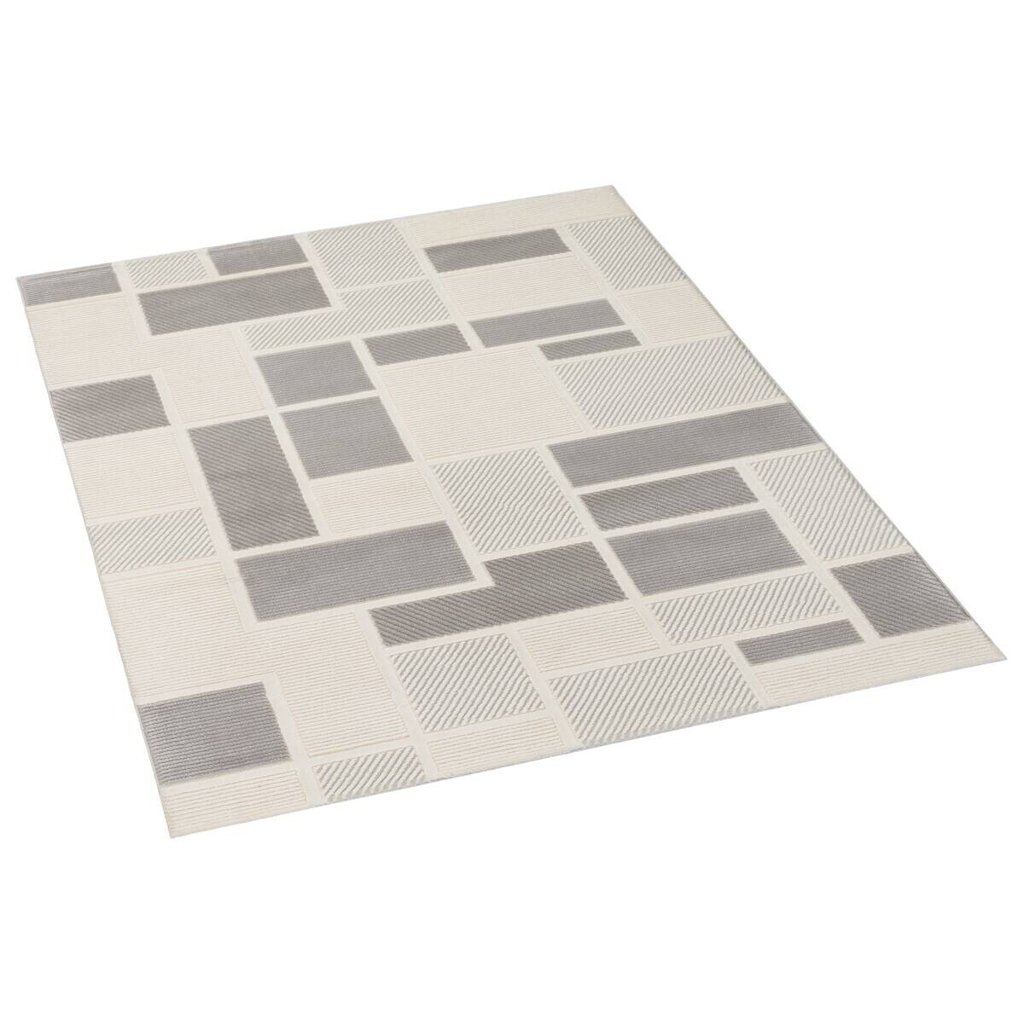 Webteppich Ravenna grau B/L: ca. 160x230 cm