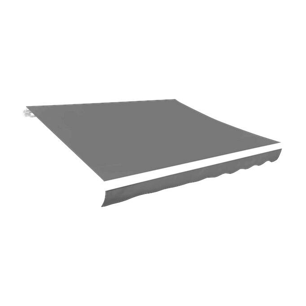 vidaXL Markisenstoff anthrazit B/L: ca. 245x280 cm