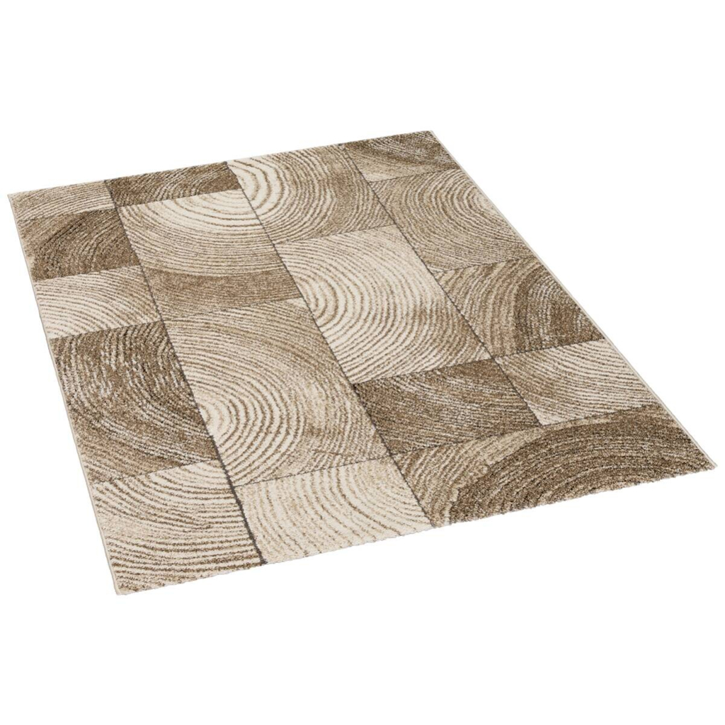 Merinos Webteppich Kreta beige B/L: ca. 200x290 cm