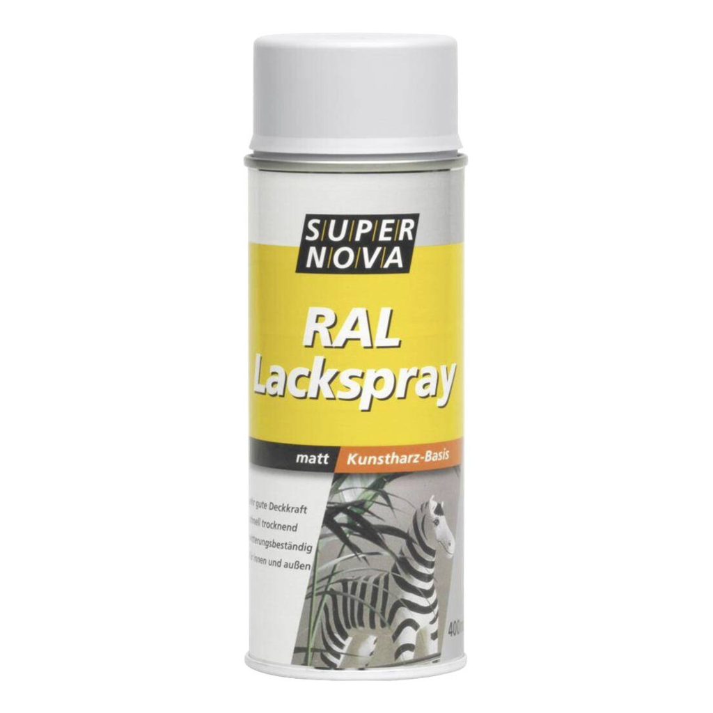 Super-Nova Lackspray weiß seidenmatt ca. 0,4 l