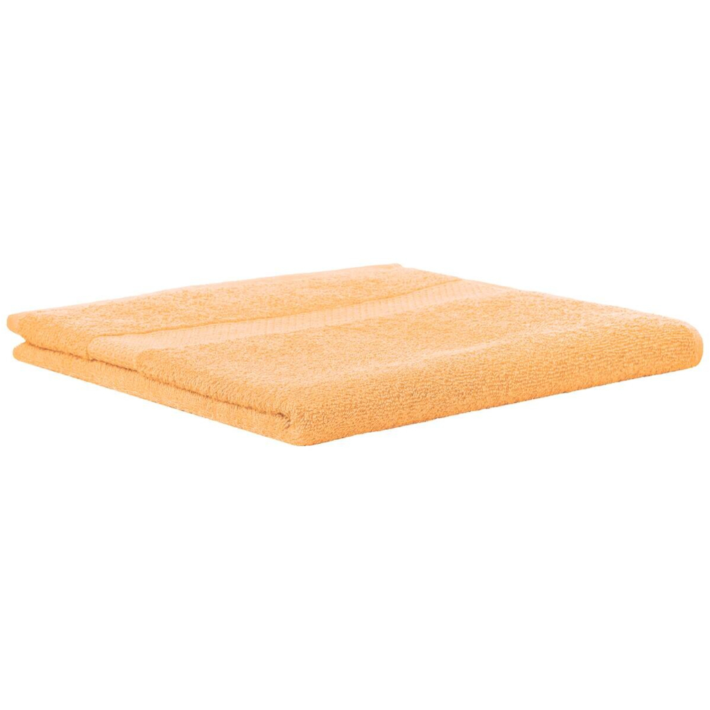 POCOline Duschtuch Lia helles apricot Baumwolle B/L: ca. 65x130 cm