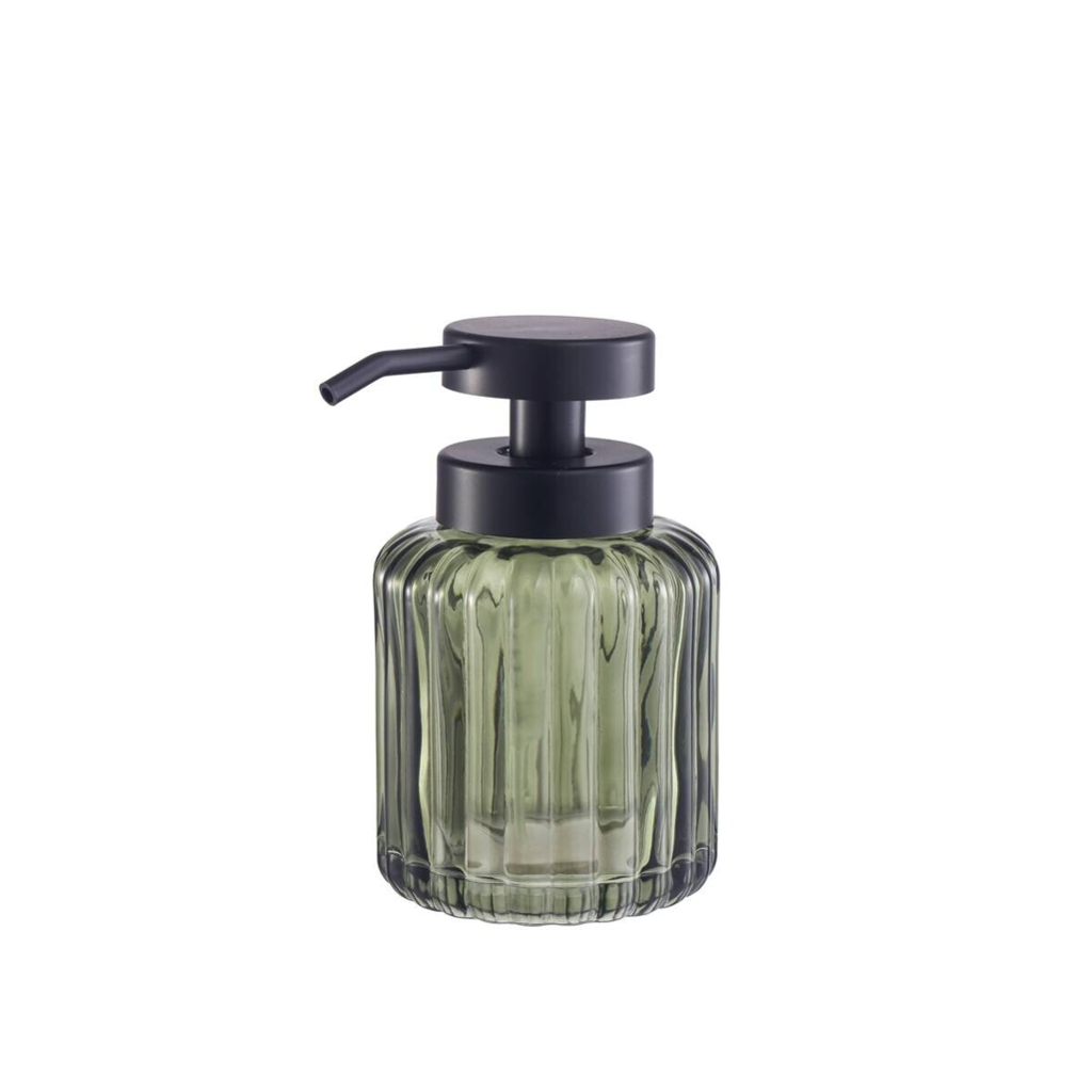 POCOline Seifenspender Glas grün Glas B/H: ca. 8,5x13,4 cm