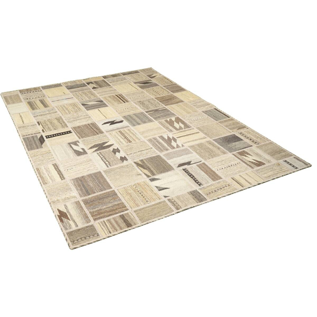 PersaTepp Teppich Kelim Tekkehdouz beige B/H/L: ca. 150x1x200 cm