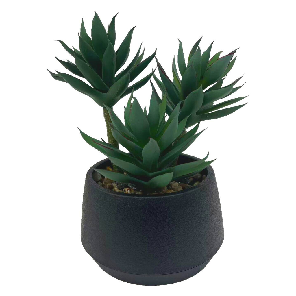 Kunstpflanze Agave grün Kunststoff H: ca. 17 cm