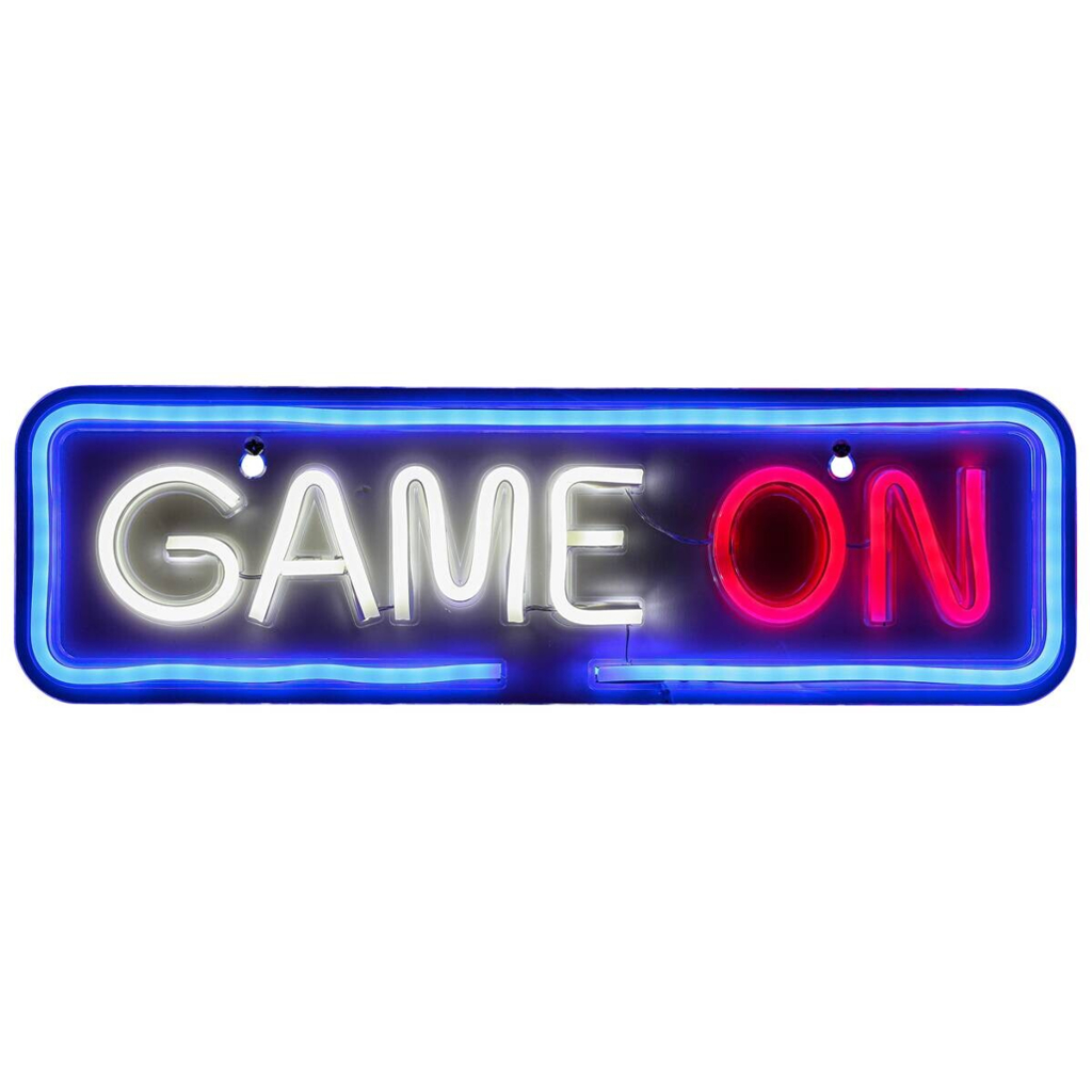 Nolo LED-Neon_Wandleuchte Game Acryl B/H/L: ca. 14x1,6x39 cm