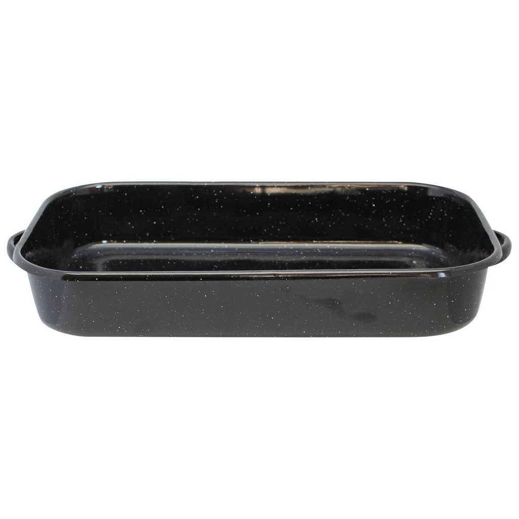 ELO Basic Brat-/Auflaufform schwarz Eisen B/H/L: ca. 23x7x38 cm