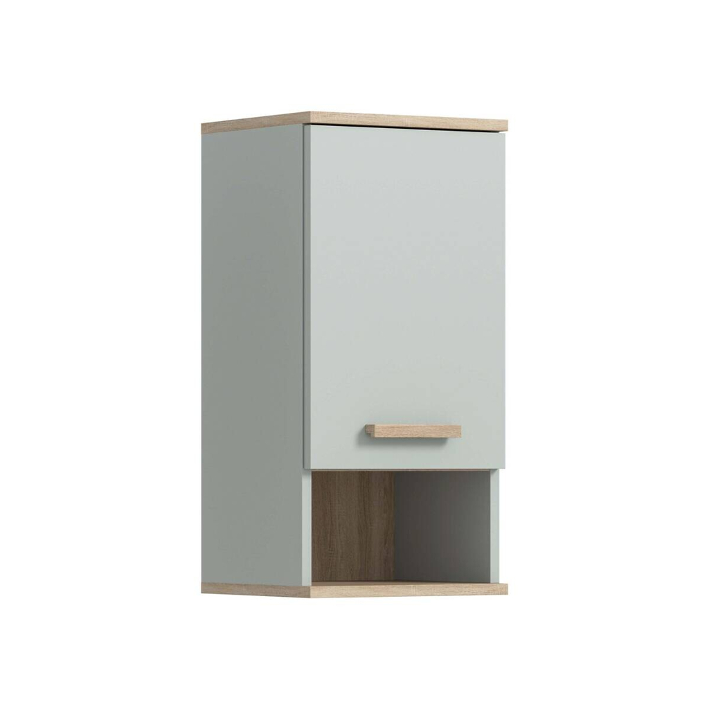 Hängeschrank STAR hellgrün Eiche hell Nachbildung B/H/T: ca. 34x68x28 cm