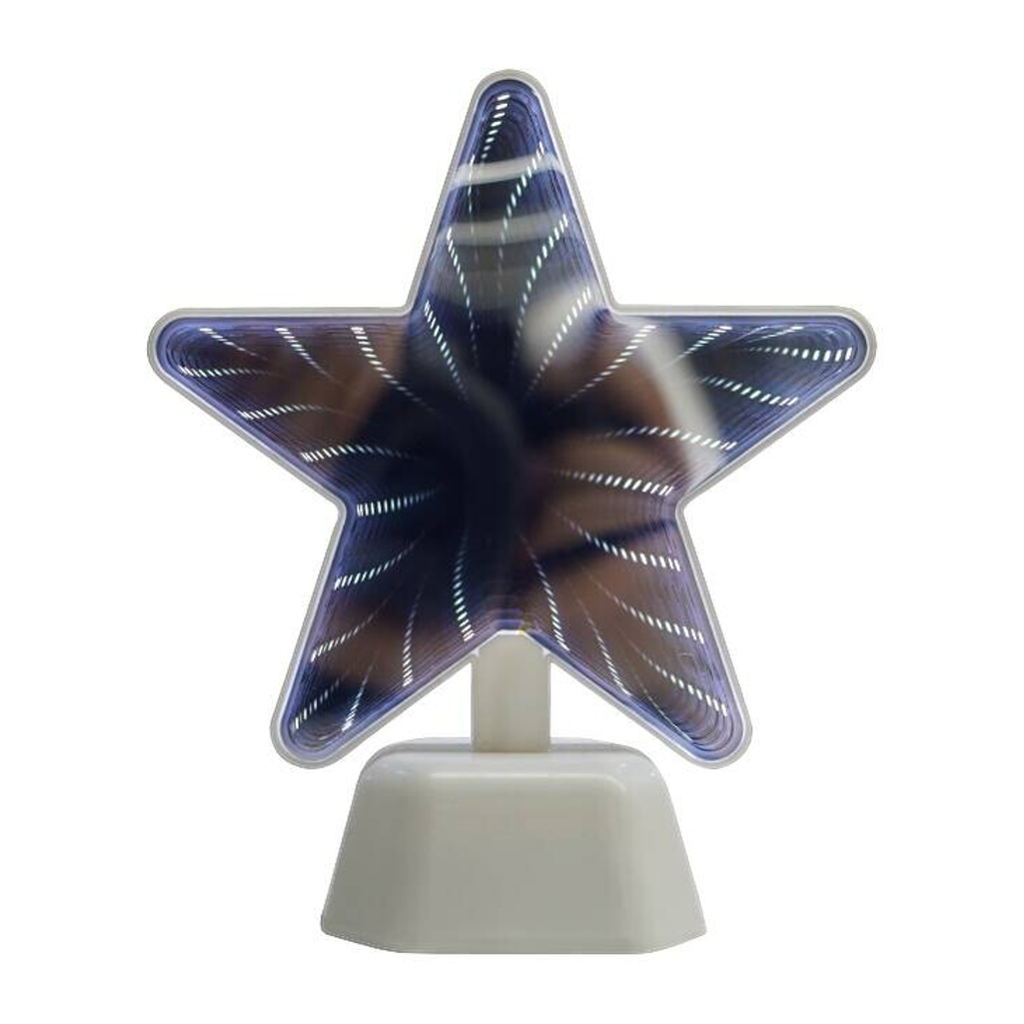 POCOline LED-Infinityleuchte Stern B/H/L: ca. 7,2x19x15,5 cm