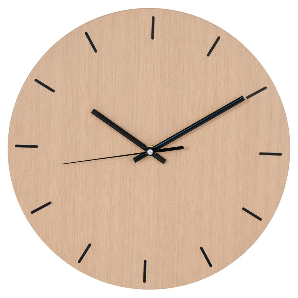 Housenordic Wanduhr natur D: ca. 30 cm