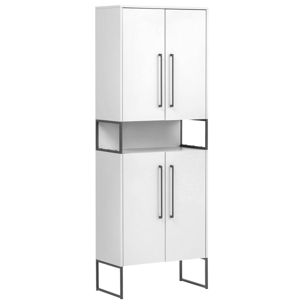 Hochschrank Limone weiß B/H/T: ca. 65,2x183,4x33,1 cm