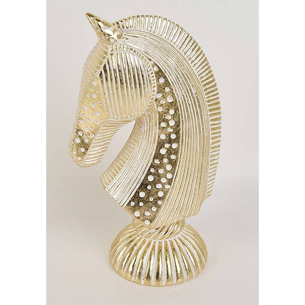 Dekorationsartikel gold Kunststoff H: ca. 26 cm