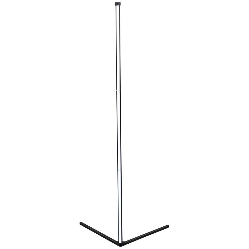 Grundig Stehlampe Eugen schwarz Metall B/H/L: ca. 30x30x140 cm
