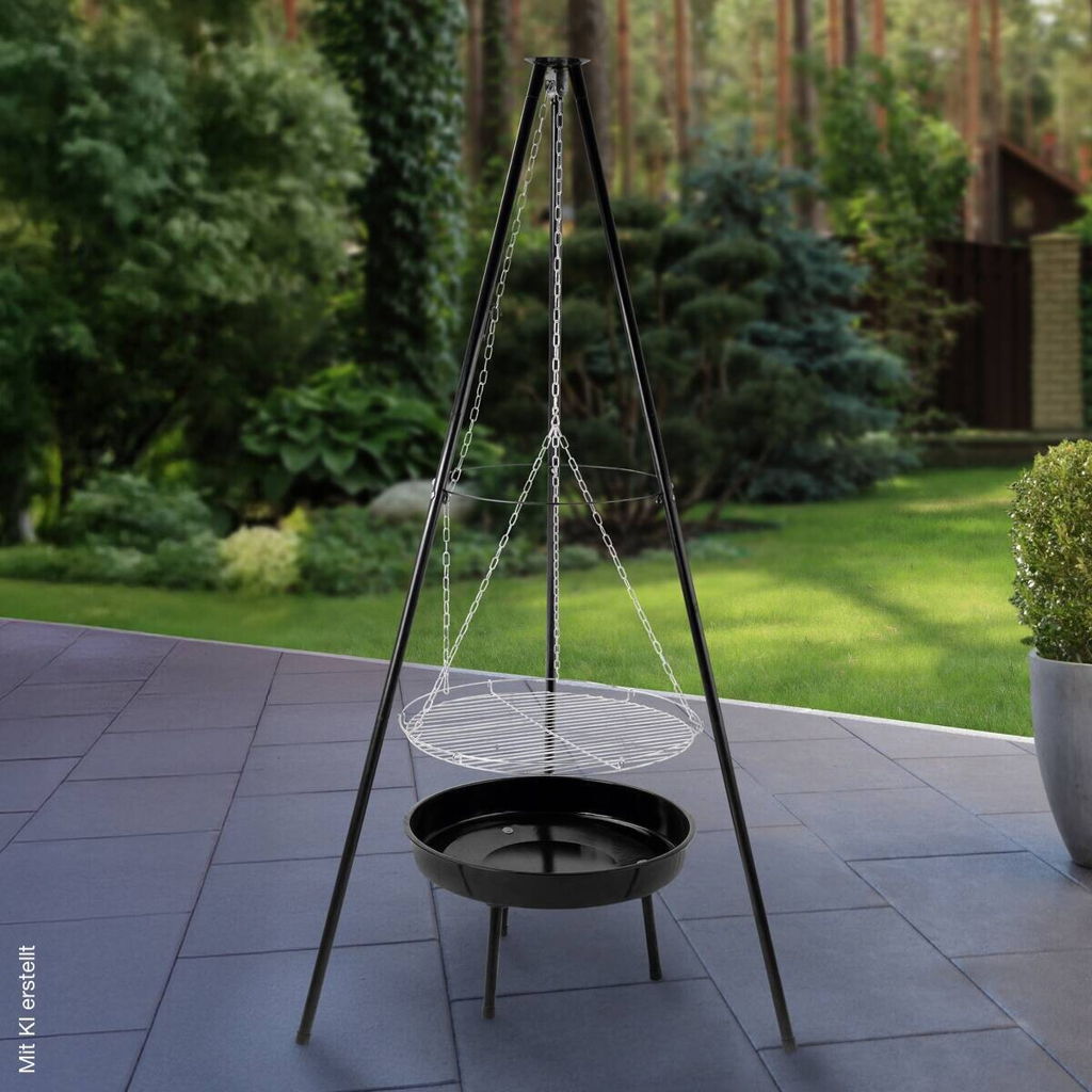 HI Grill Metall H/D: ca. 155x49 cm