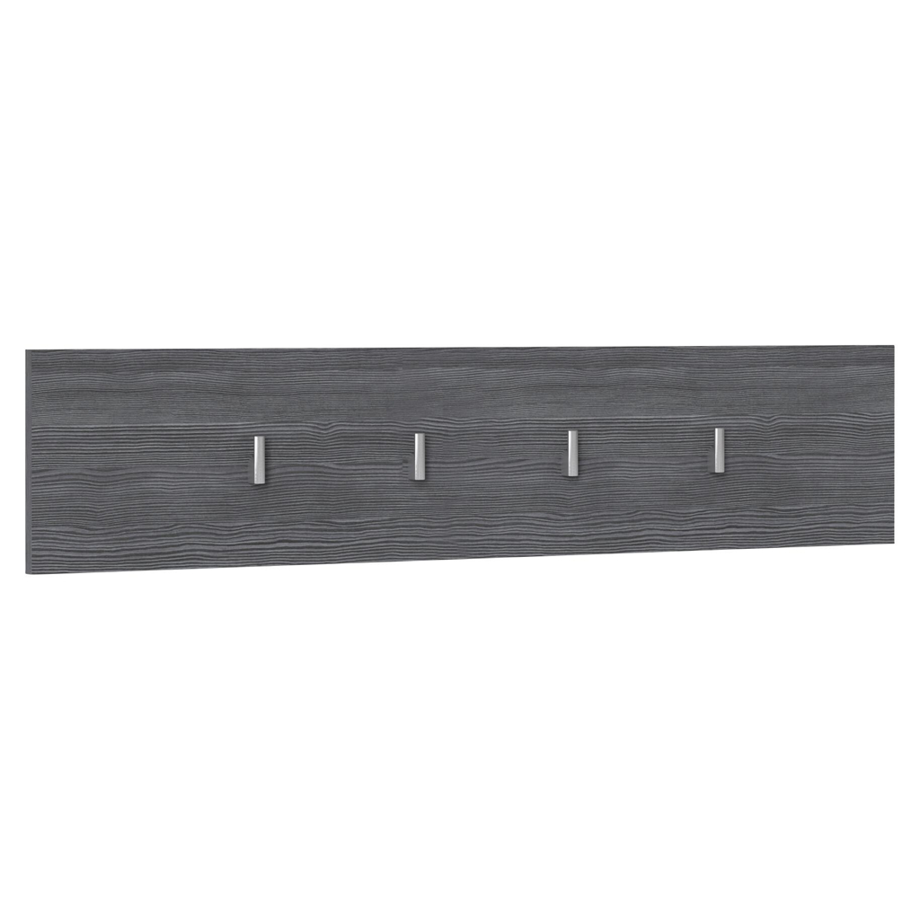 Wandpaneel Salve Rauchsilber Nachbildung B/H/T: ca. 90x20x2 cm