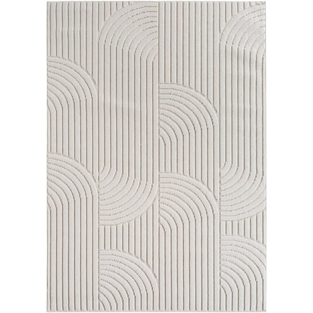 Ayyildiz Kurzflorteppich HELIX creme B/H/L: ca. 120x0,7x170 cm