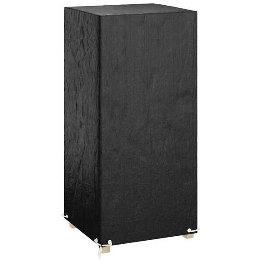 vidaXL Gartenmöbel-Abdeckung schwarz Aluminium B/H/L: ca. 70x140x75 cm