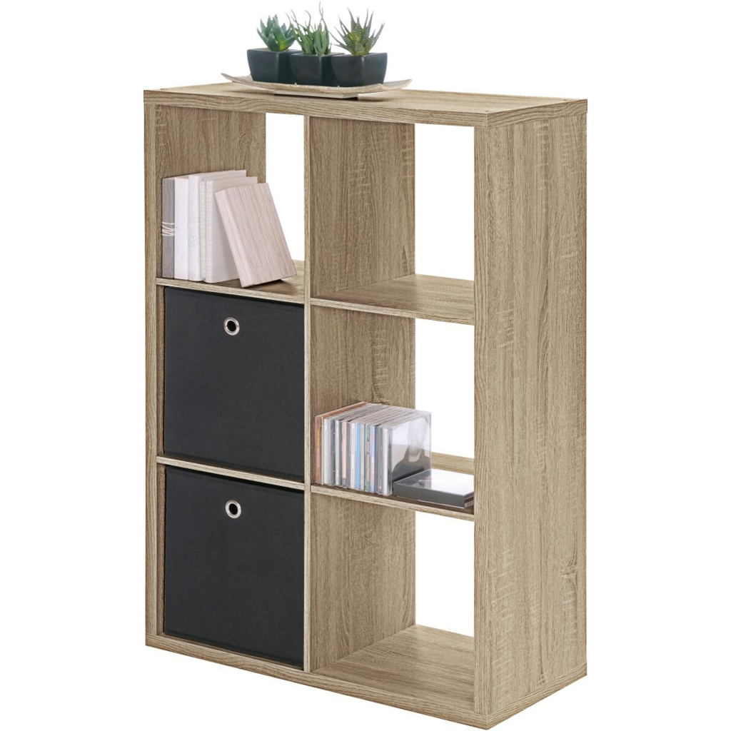 Raumteiler Max Eiche Sonoma Nachbildung B/H/T: ca. 73x107x33 cm