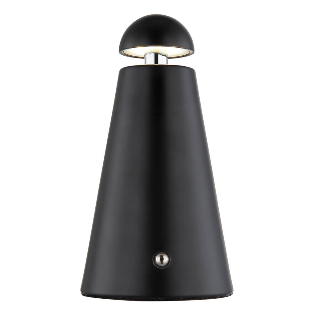 GLOBO LED-Tischleuchte schwarz Metall H/D: ca. 16x9 cm 1 Brennstellen