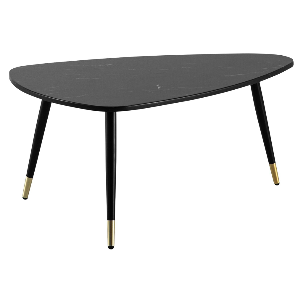 Couchtisch schwarz Marmor Optik B/H/T: ca. 90x41x60 cm