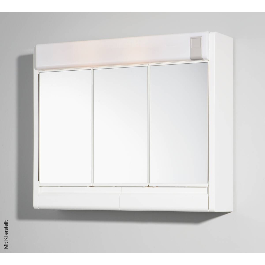Spiegelschrank Sunny weiß B/H/T: ca. 60x51x16 cm