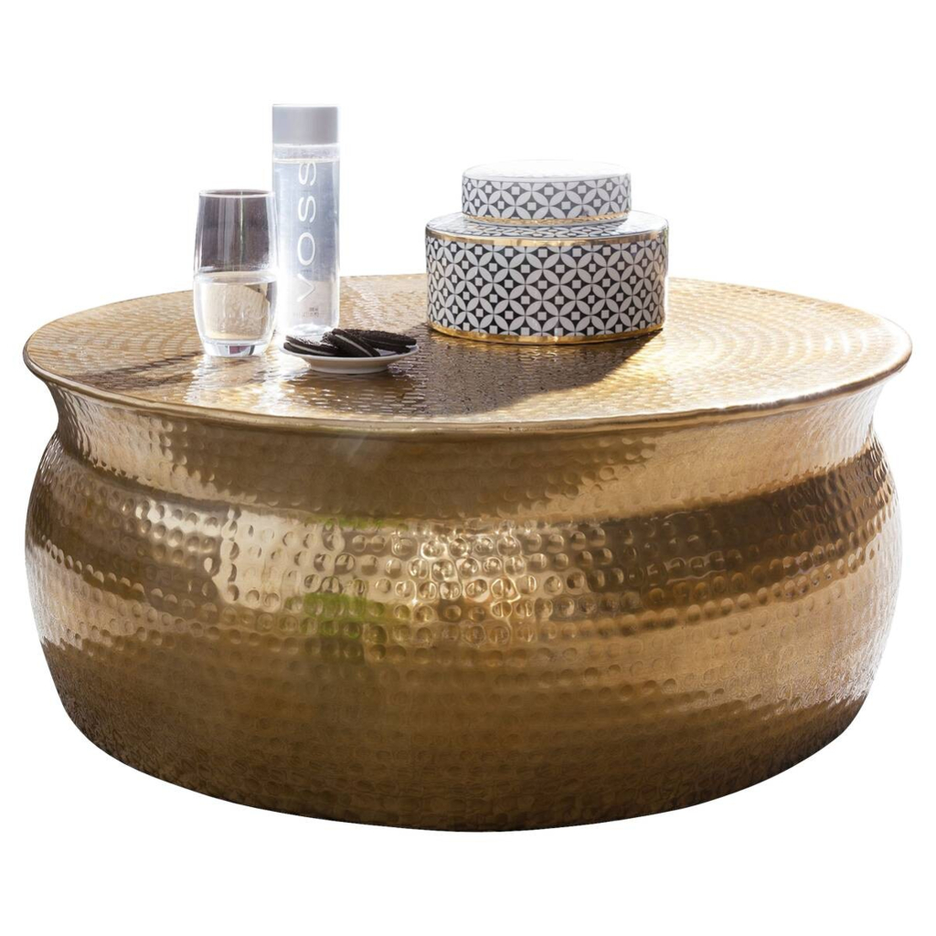 Couchtisch gold B/H/T: ca. 0x31x0 cm