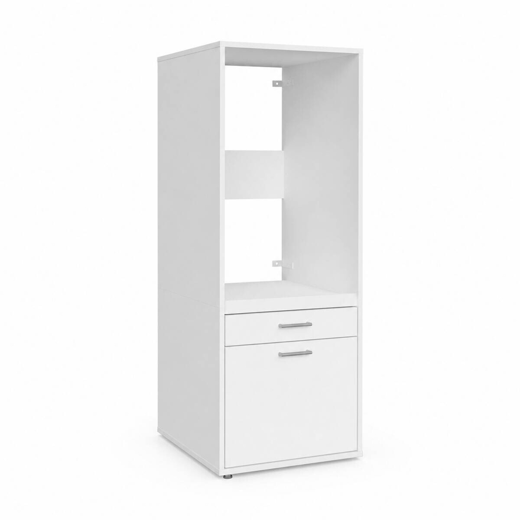 Washcab Waschmaschinenschrank WCBA142 weiß B/H/T: ca. 66,5x142x67,5 cm