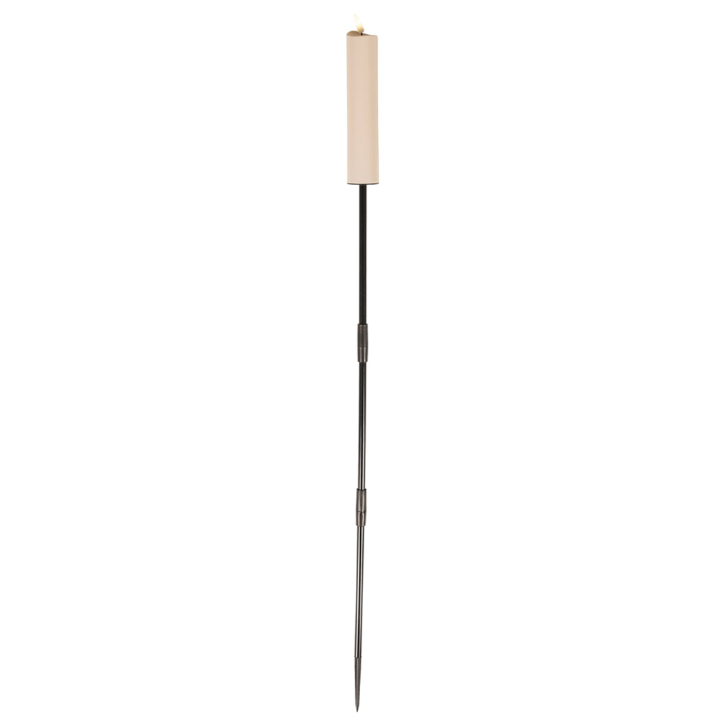 LED-Kerze creme H: ca. 88 cm