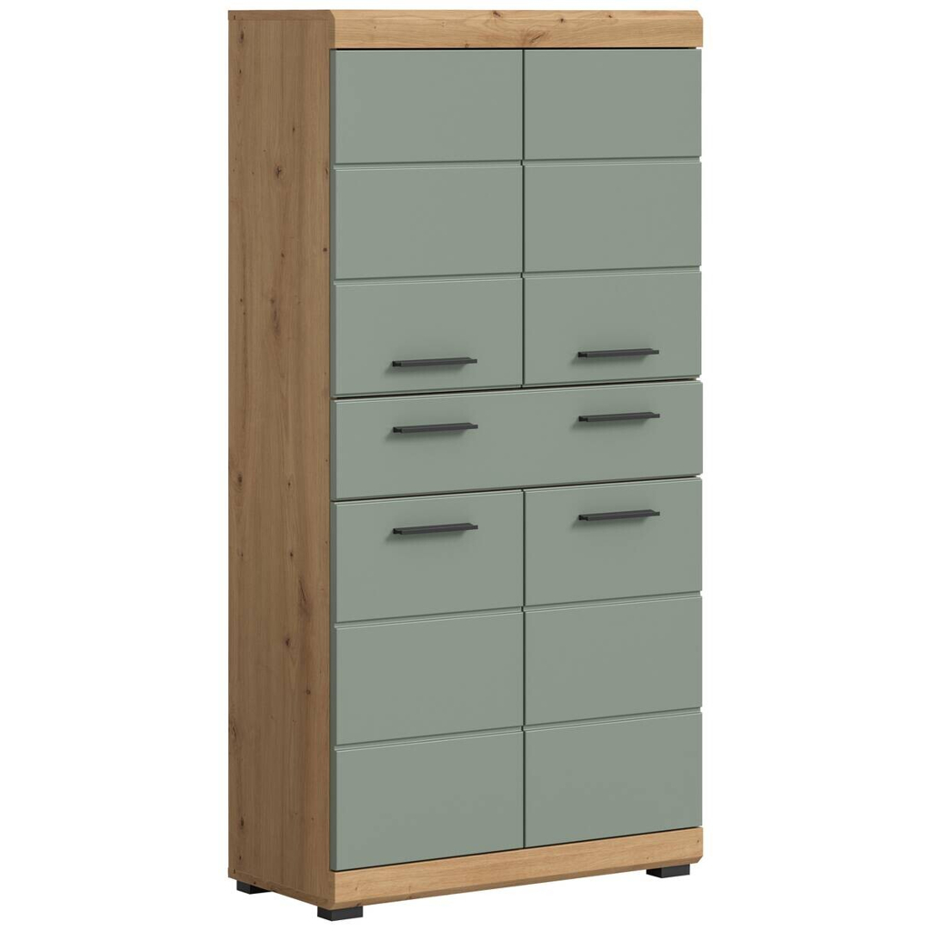 Badezimmer-Set Scout Eiche Artisan Nachbildung salbei Nachbildung B/H/T: ca. 74x141x31 cm