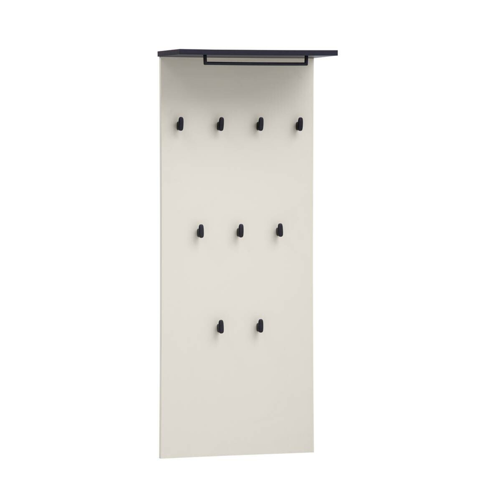 Garderobenhaken Edda beige hell B/H/T: ca. 50x120,6x20,9 cm