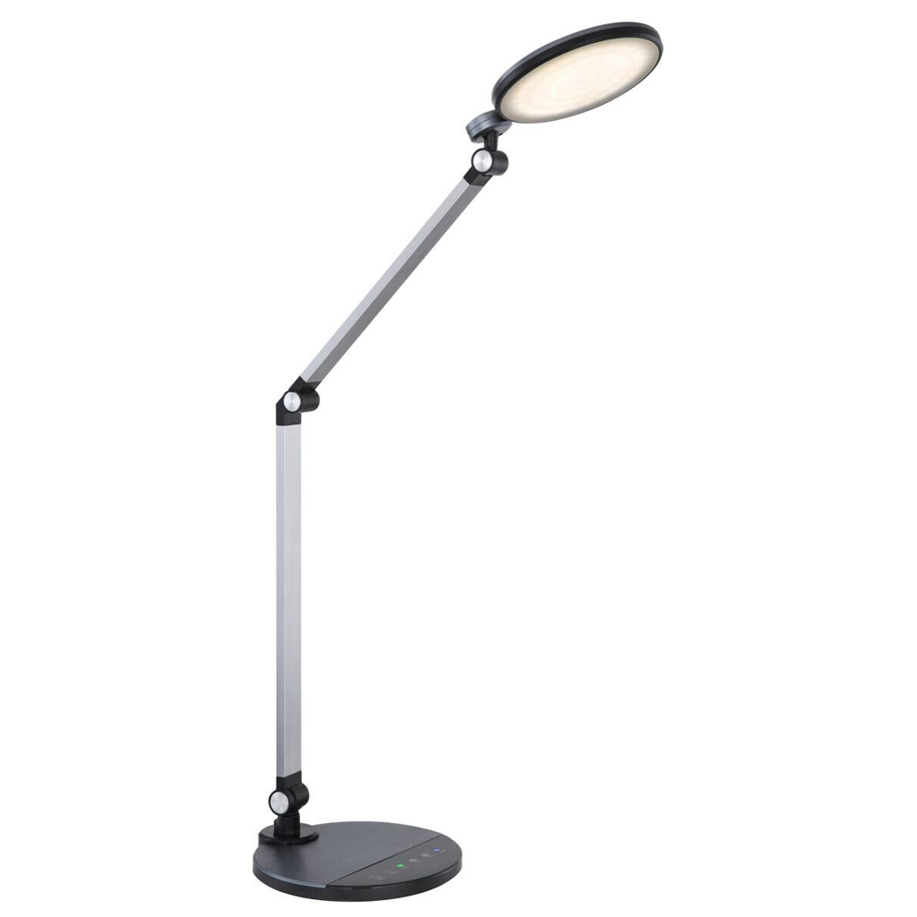 GLOBO LED-Tischleuchte schwarz Kunststoff B/H/T: ca. 19,2x90,5x50 cm