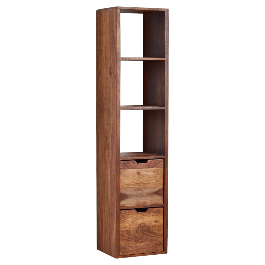Wandregal rosenholz Holz B/H/T: ca. 35x150x30 cm
