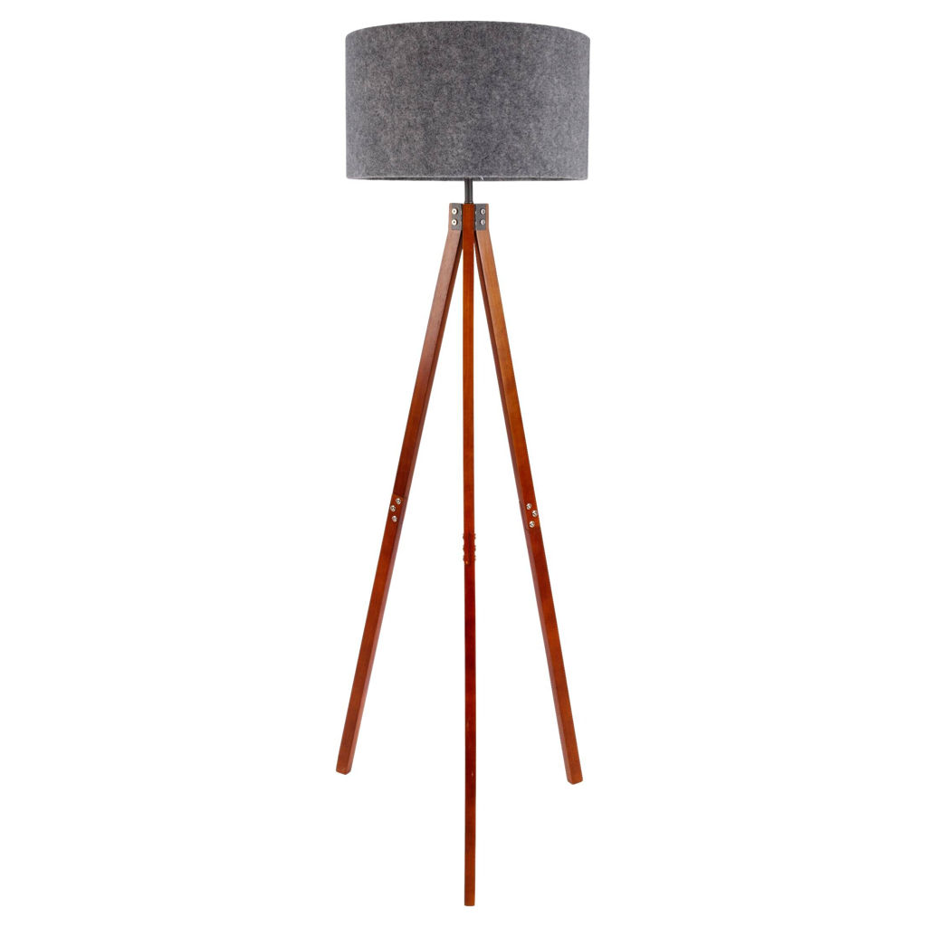 Näve Leuchten Stehlampe 2072528 natur Kunststoff Holz B/H/T: ca. 45x147x45 cm 1 Brennstellen