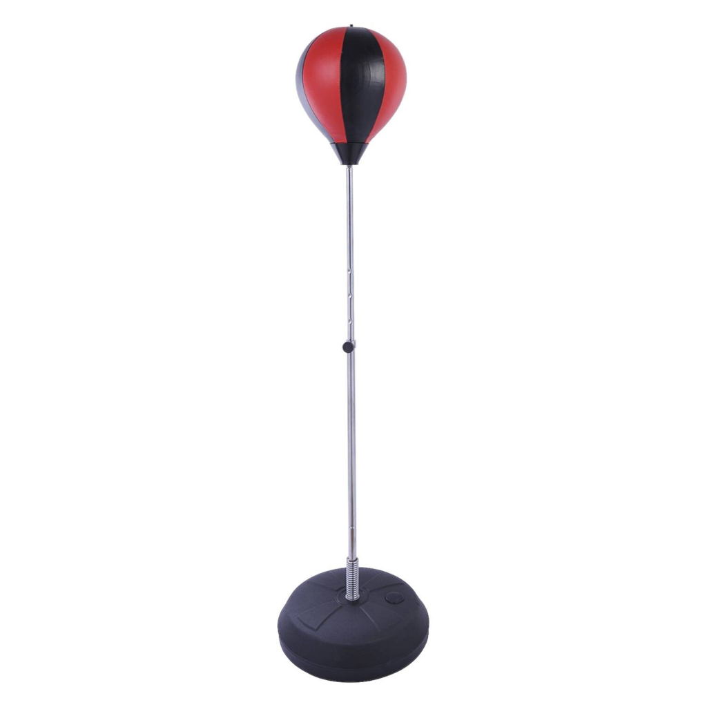 HOMCOM Punchingballset schwarz Metall H/D: ca. 146,5x43 cm