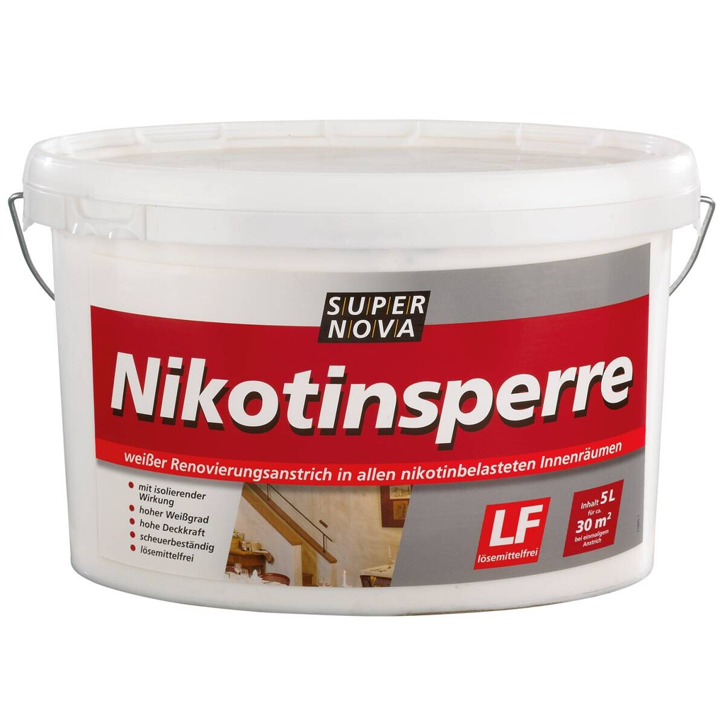 Super-Nova Nikotinsperre weiß ca. 5 l