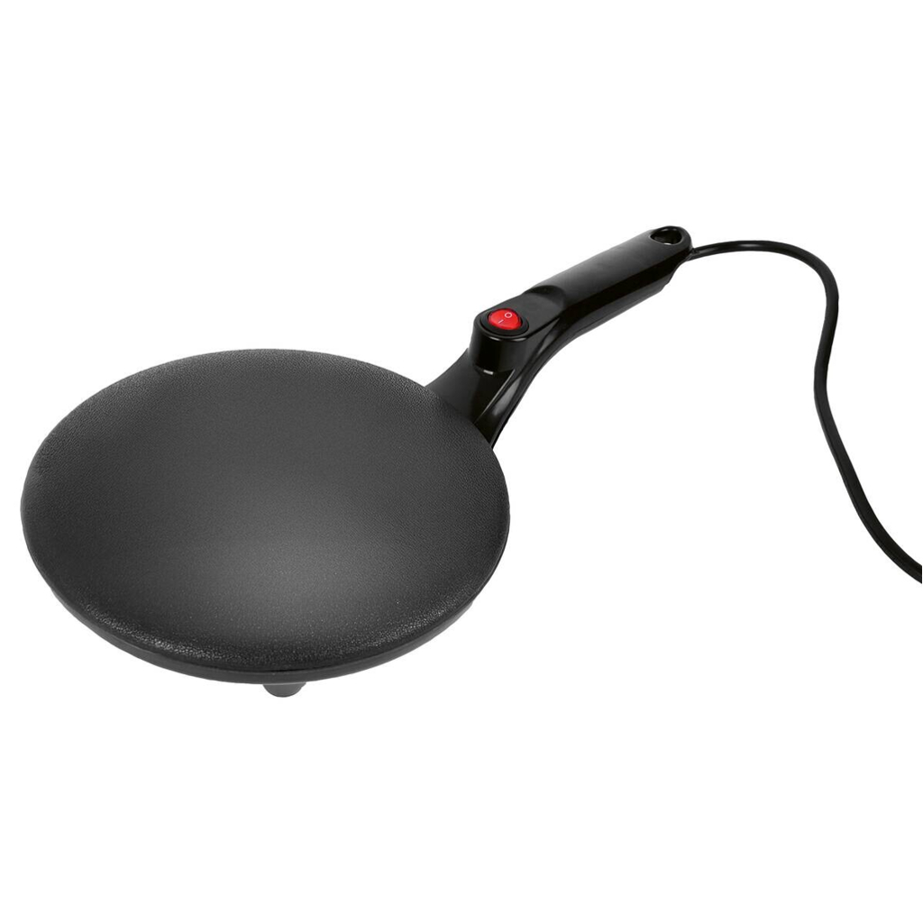 GOURMETmaxx Crepes-Maker schwarz Kunststoff Metall B/H/L: ca. 20x6x41,5 cm
