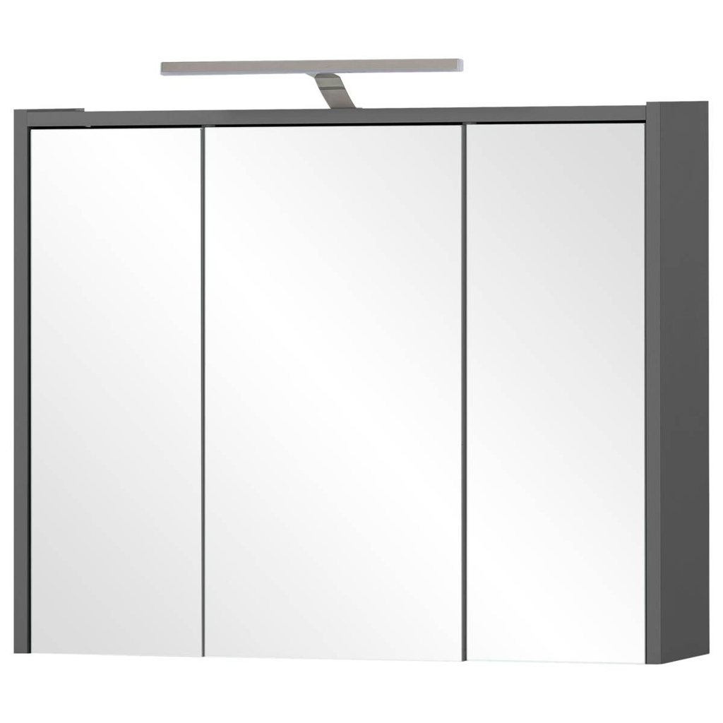 Spiegelschrank Flag anthrazit B/H/T: ca. 74,5x64x16 cm