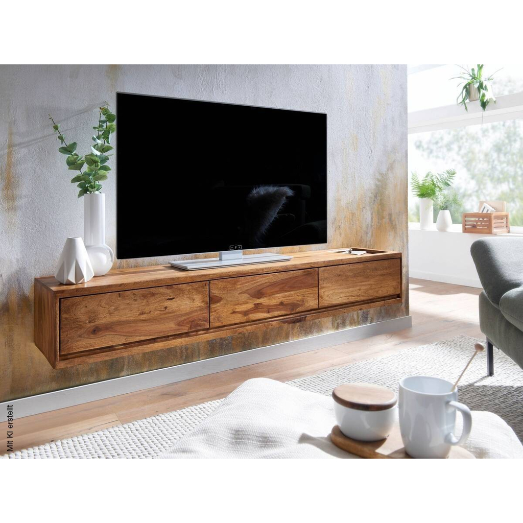Lowboard rosenholz Nachbildung B/H/T: ca. 160x25x35 cm