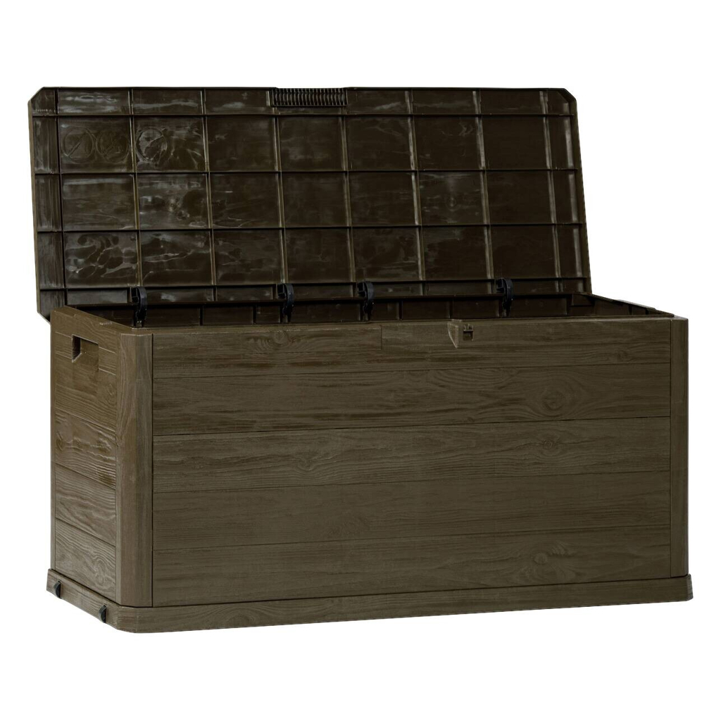 Toomax Aufbewahrungsbox Woodys braun Kunststoff B/H/L: ca. 56x45x117 cm
