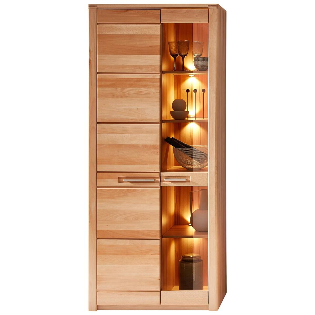 Vitrine Nature One buche Nachbildung B/H/T: ca. 85x203x40 cm