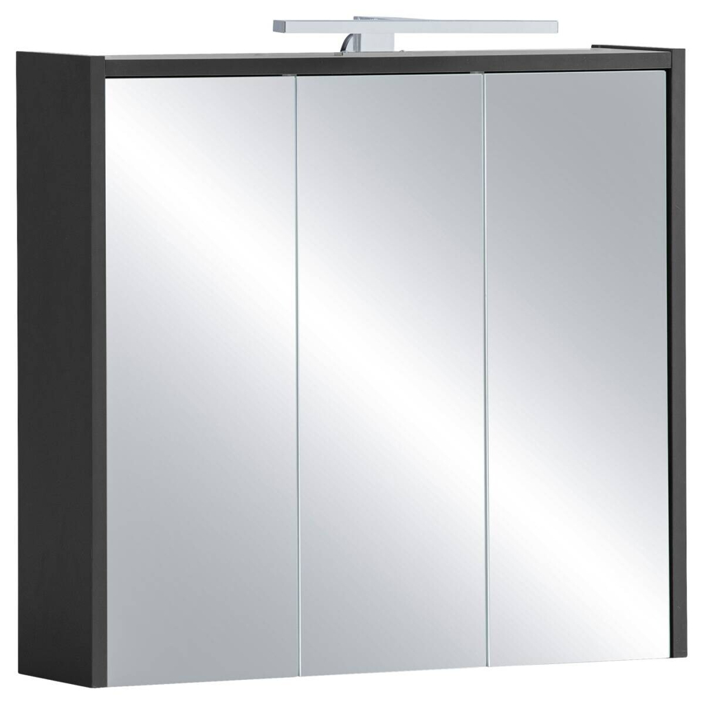 Spiegelschrank Sander anthrazit B/H/T: ca. 65x62,7x16 cm