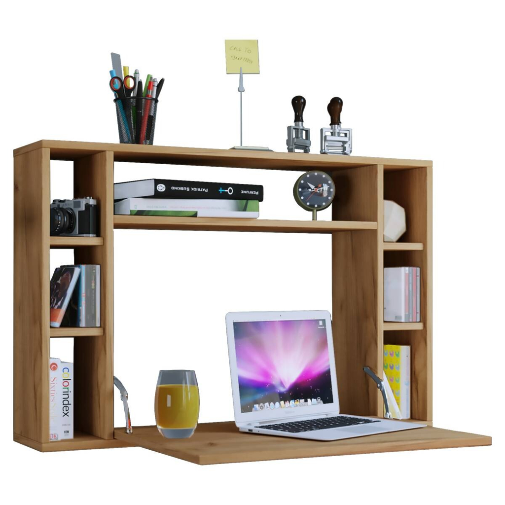 Computertisch Wandila Eiche Honig Nachbildung B/H/T: ca. 90x60x20 cm