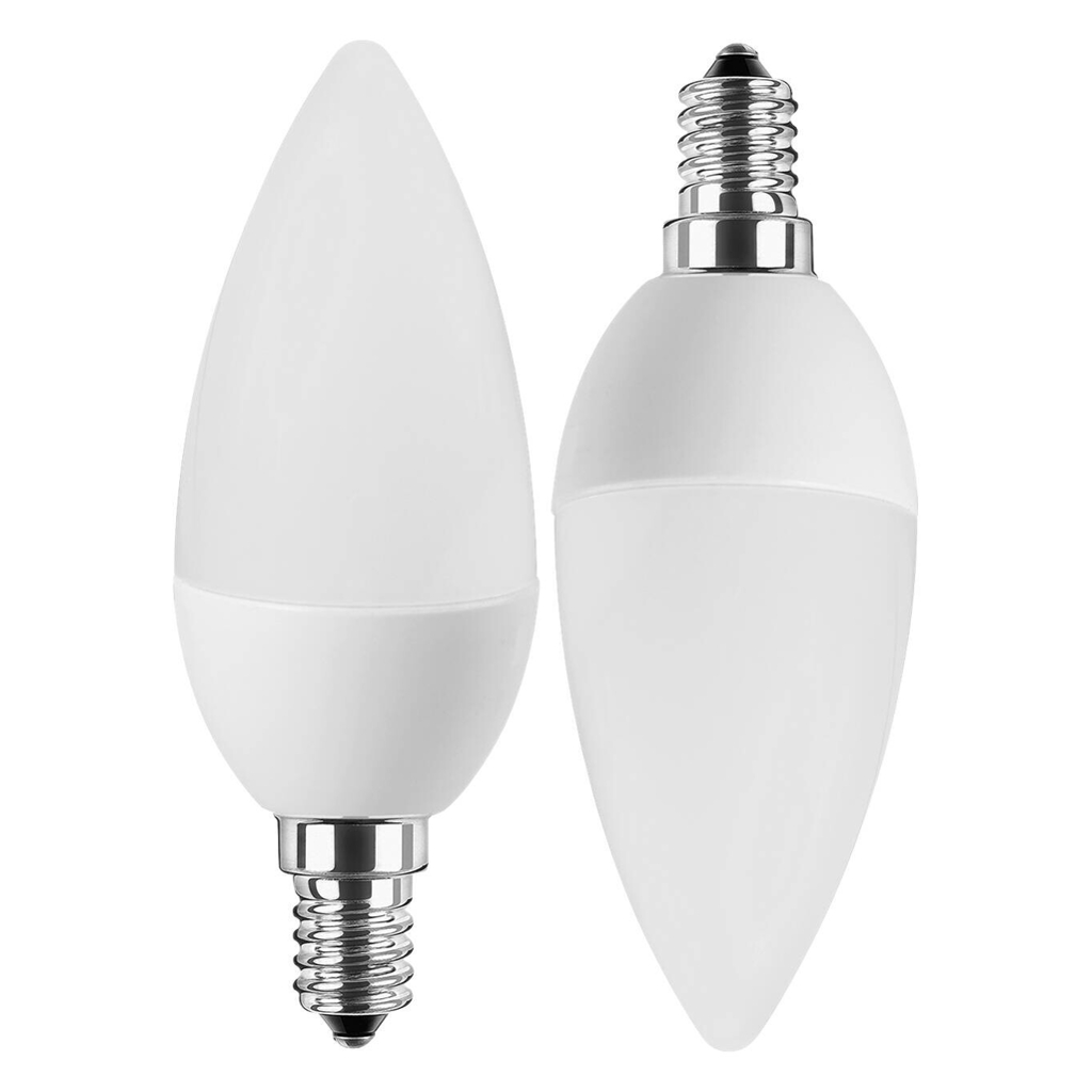 Blulaxa LED-Leuchtmittel Kerzenlampe 49795 2er Pack E14
