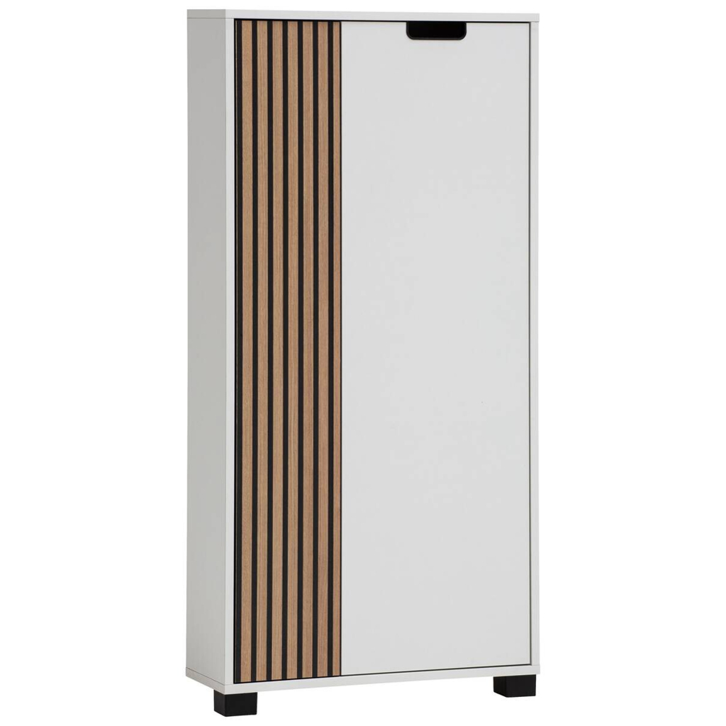 Highboard Ryker weiß matt B/H/T: ca. 59,8x124x19,55 cm