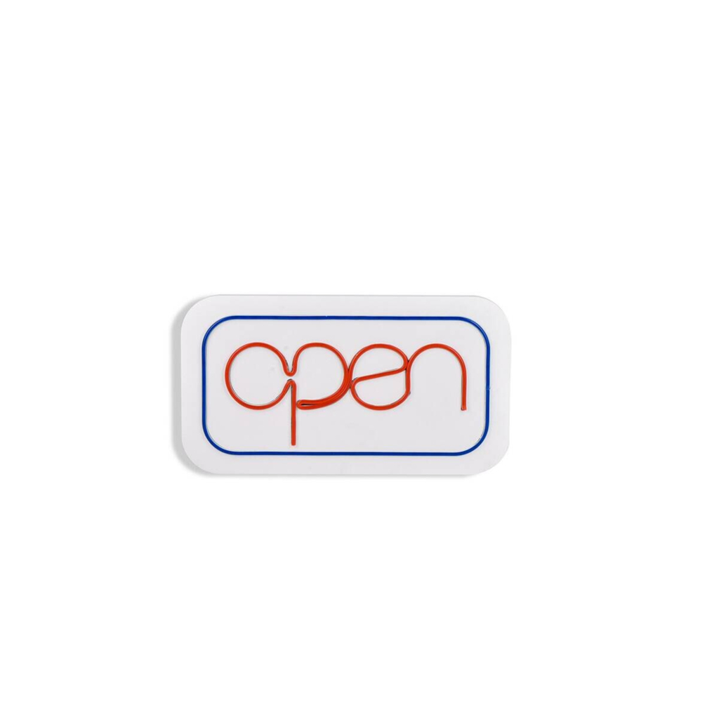 Opviq LED-Wandleuchte rot blau PVC B/H/T/L: ca. 40x22x2x40 cm