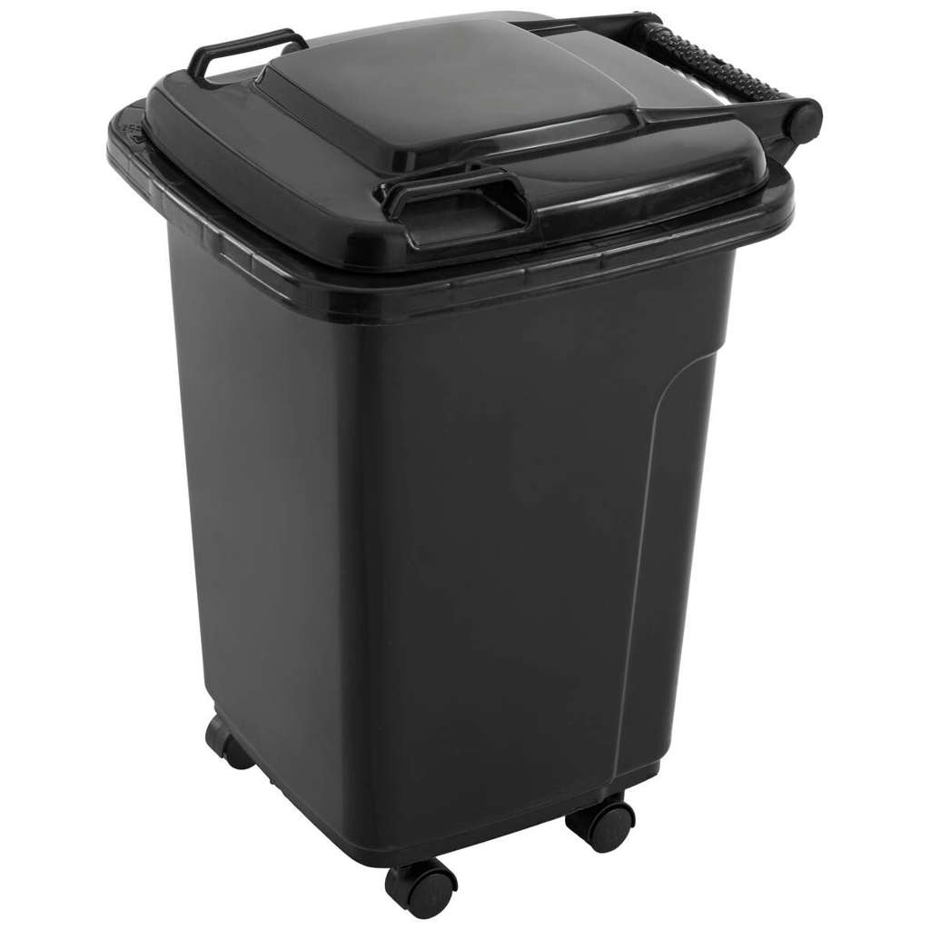 Mülleimer schwarz