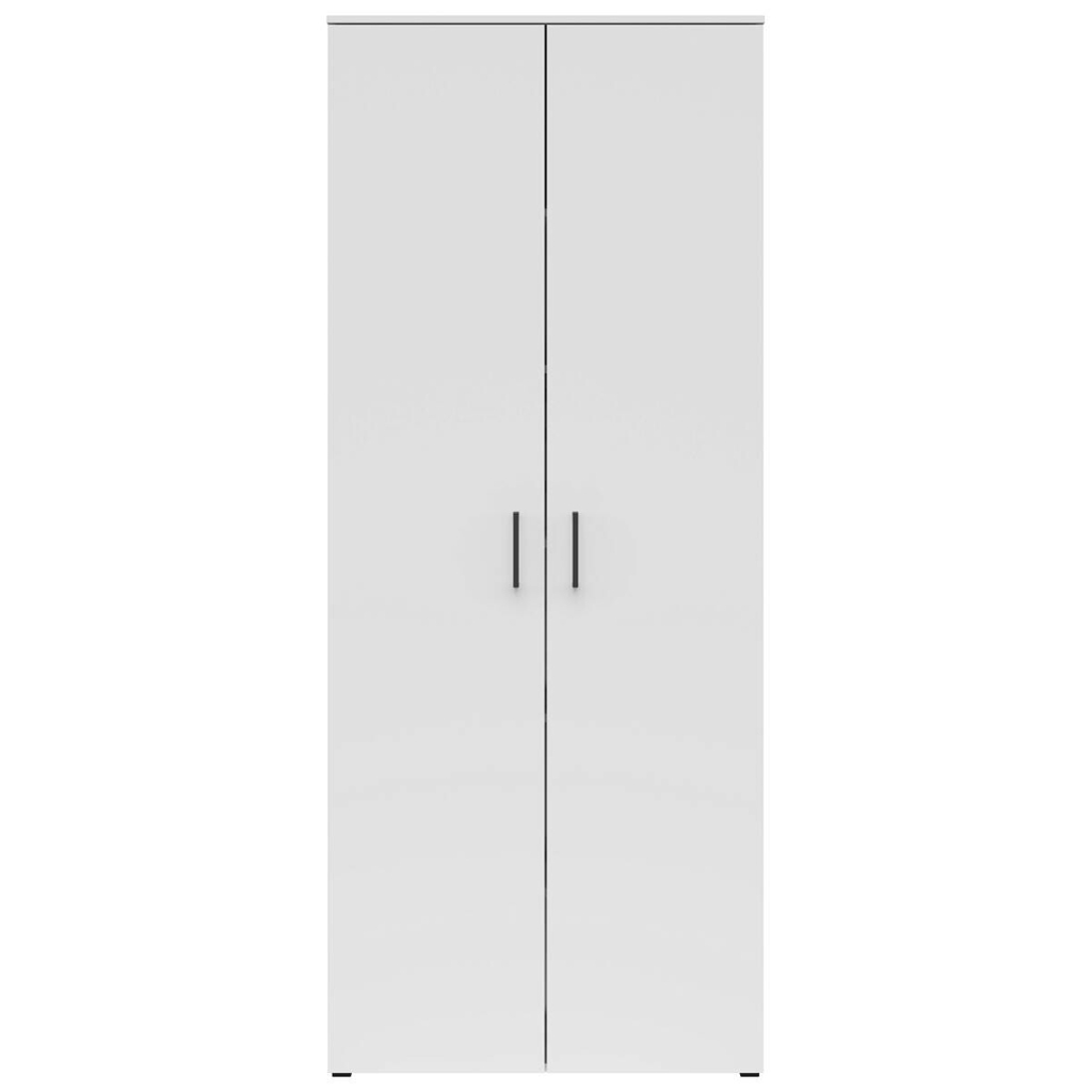 Schrank Multi-Stauraum Typ 37 weiß B/H/T: ca. 80x195x40 cm