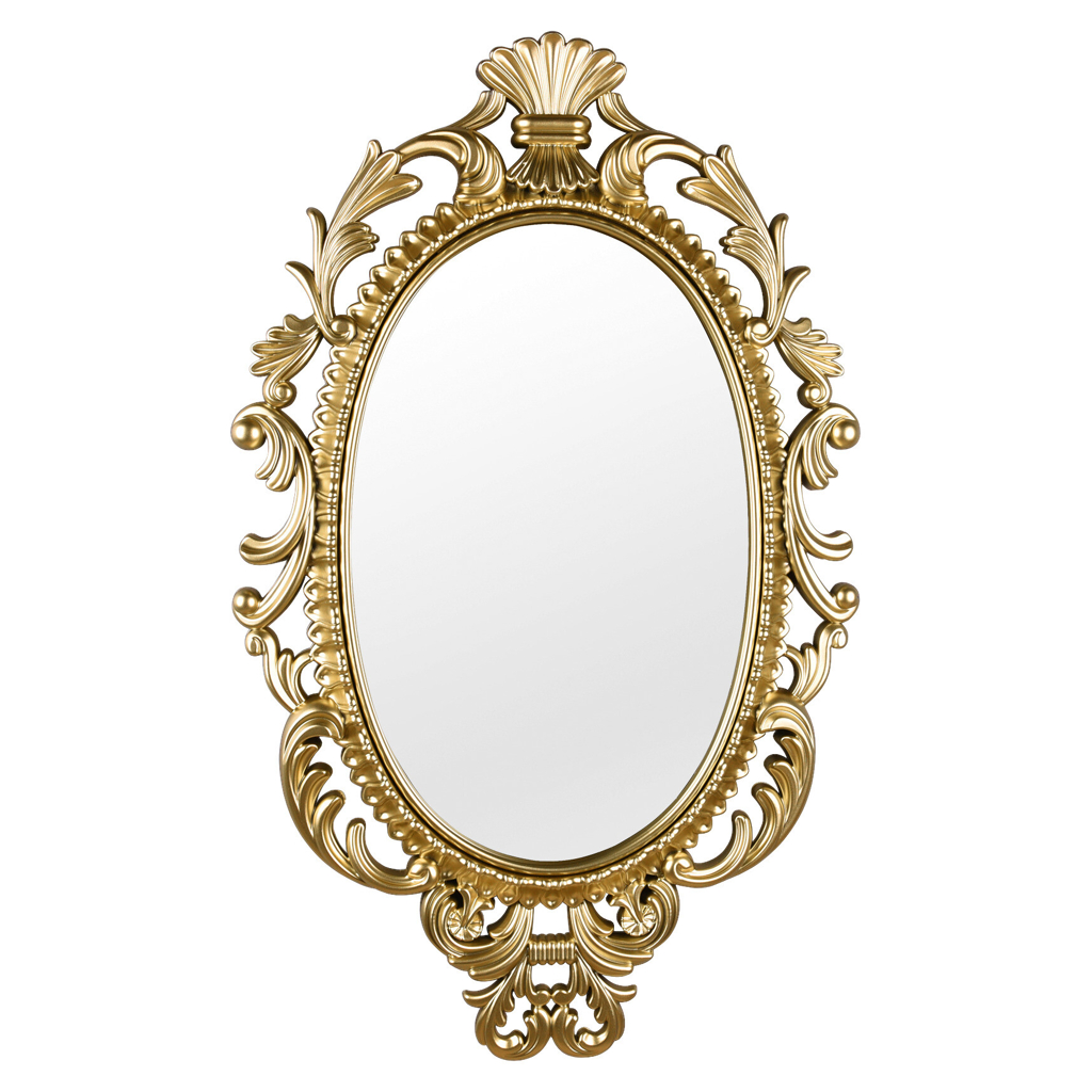 Mirrors & More Rahmenspiegel Sissi gold Optik B/H: ca. 45x73 cm
